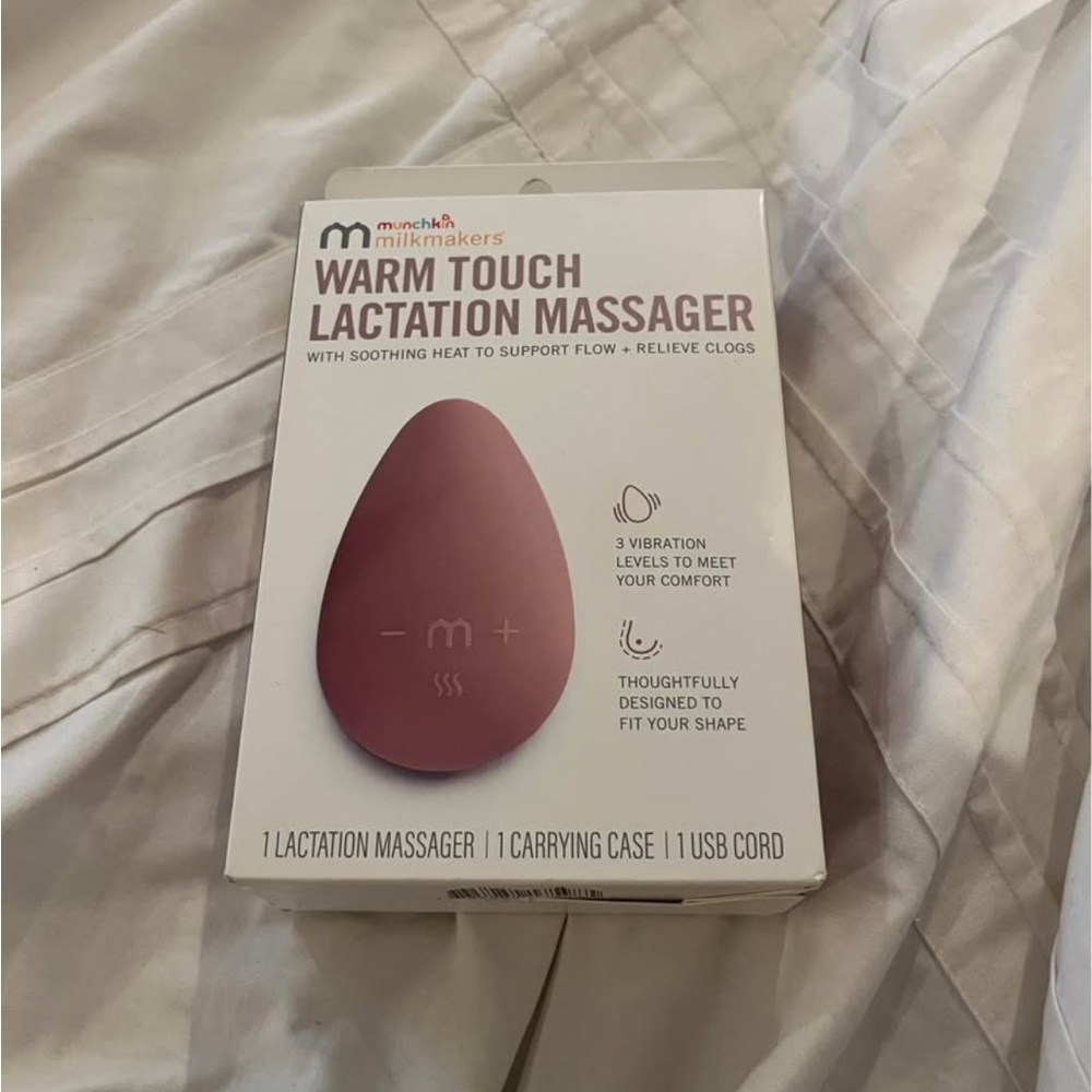 NEW Munchkin Milkmakers Warm Touch Lactation Massager